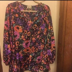 Show me your mumu Oversized Floral Top